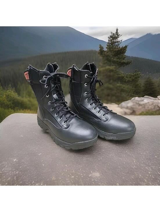Other - Milwaukee Leather MBM9110 Mens 9in Blk Lace-Up Tactical Military Boot Size 10.5